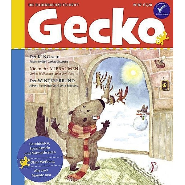 Gecko Kinderzeitschrift Band 87, Renus Berbig, Christa Wißkirchen, Albena Ivanovitch-Lair, Heike Nieder