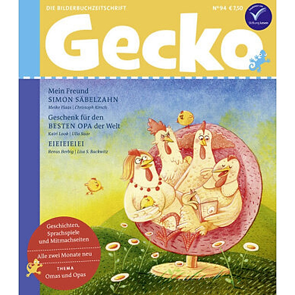 Gecko Kinderzeitschrift Band 94, Meike Haas, Kairi Look, Renus Berbig, Mustafa Haikal, Ina Nefzer