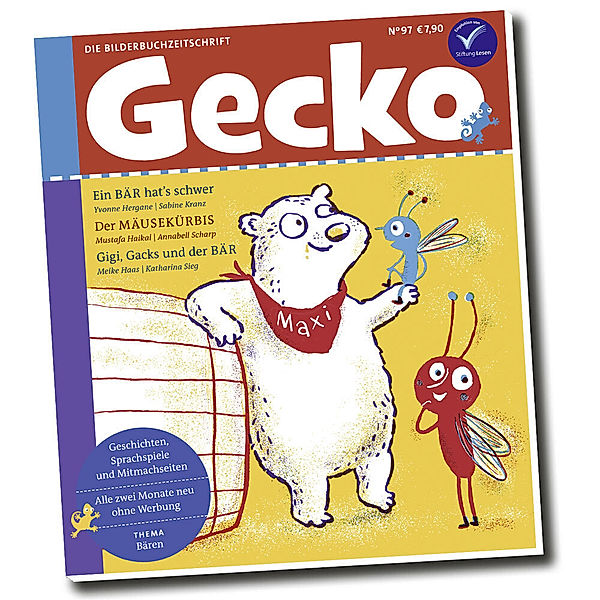 Gecko Kinderzeitschrift Band 97, Yvonne Hergane, Mustafa Haikal, Meike Haas, Uwe-Michael Gutzschhahn, Mascha Greune, Ina Nefzer