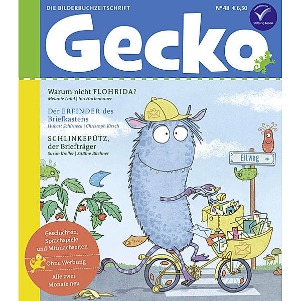 Gecko Kinderzeitschrift.Nr.48, Melanie Laibl, Hubert Schirneck, Susan Kreller