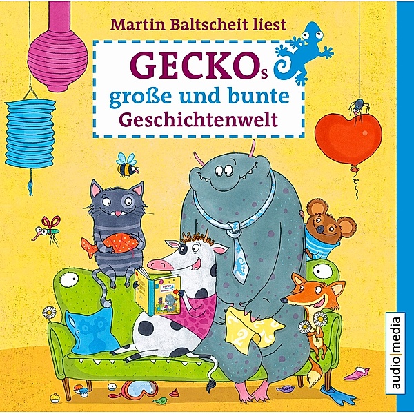 Geckos große und bunte Geschichtenwelt, CD, Martin Baltscheit, Mascha Greune, Bernhard Hagemann