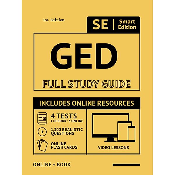 GED Full Study Guide / Smart Edition Media