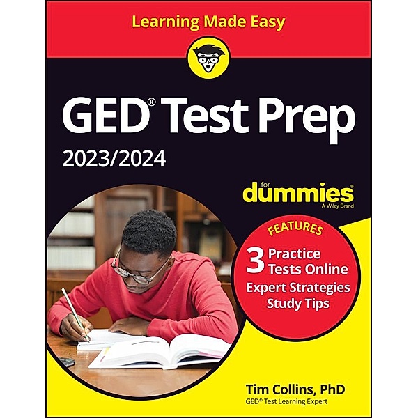 GED Test Prep 2023 / 2024 For Dummies with Online Practice, Tim Collins