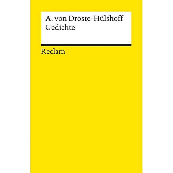 Gedichte, Annette von Droste-Hülshoff