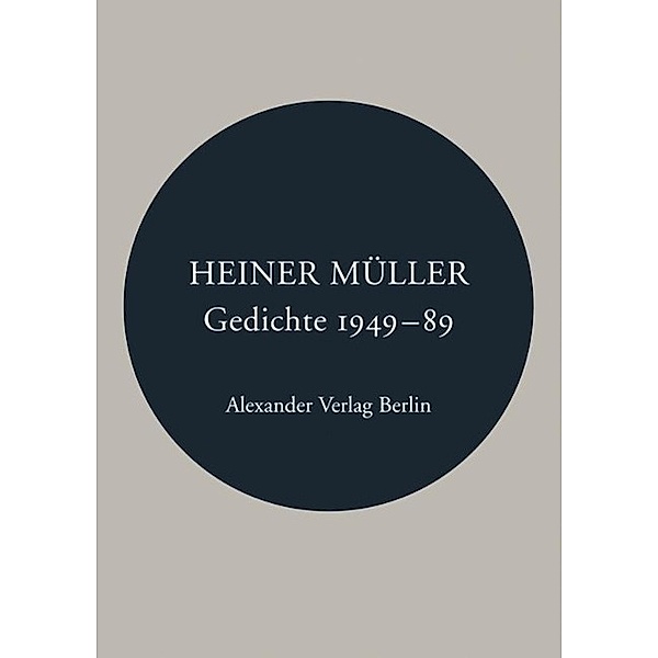 Gedichte, Heiner Müller