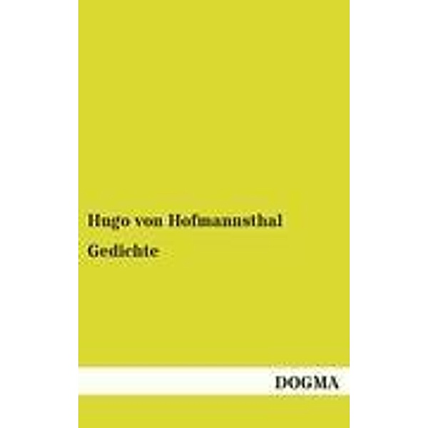 Gedichte, Hugo von Hofmannsthal