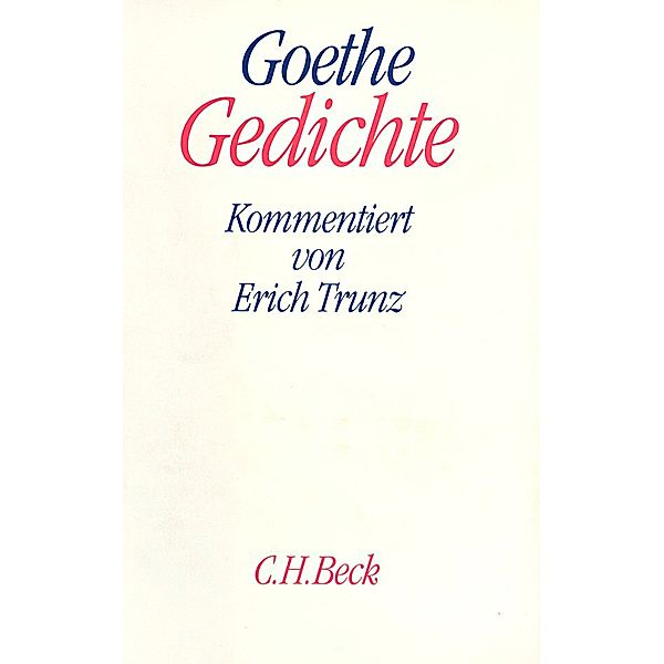 Gedichte, Johann Wolfgang von Goethe