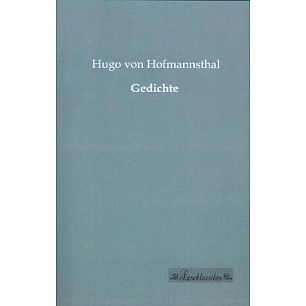 Gedichte, Hugo von Hofmannsthal