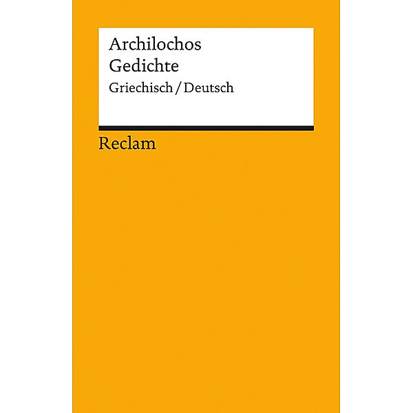 Gedichte, Archilochos