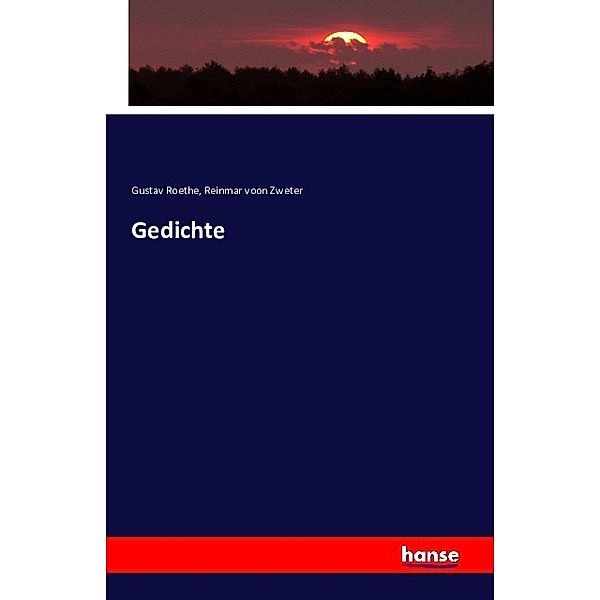 Gedichte, Gustav Roethe, Reinmar voon Zweter