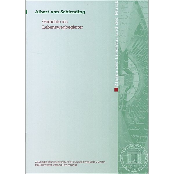 Gedichte als Lebenswegbegleiter, Albert von Schirnding