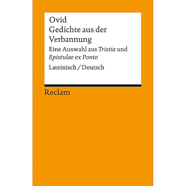 Gedichte aus der Verbannung, Ovid