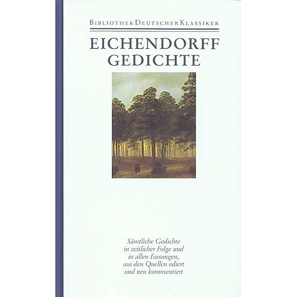 Gedichte; Versepen, Josef Freiherr von Eichendorff