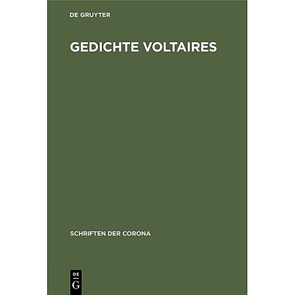 Gedichte Voltaires