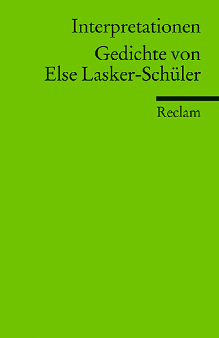 Gedichte von Else Lasker-Schüler Buch jetzt online bei Weltbild.ch bestellen