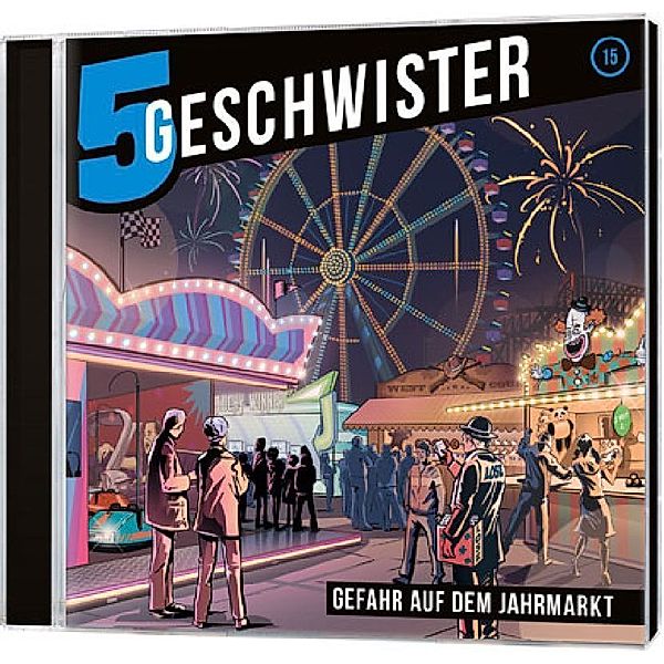 Gefahr auf dem Jahrmarkt - Folge 15,Audio-CD, Tobias Schuffenhauer, Tobias Schier