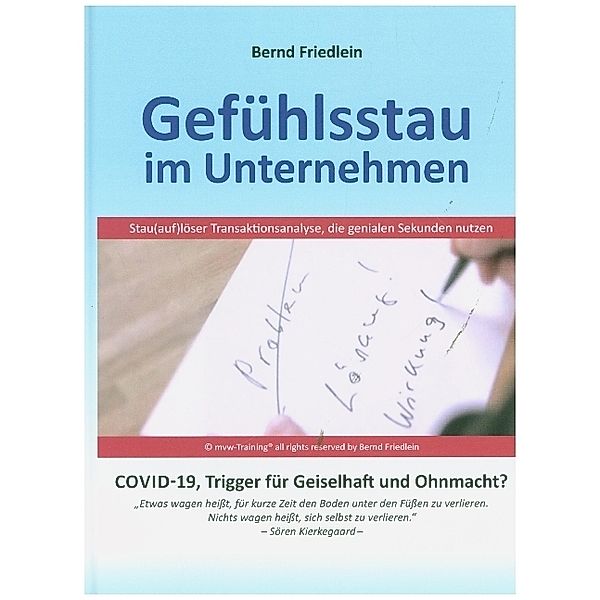 Gefühlsstau im Unternehmen, Bernd Friedlein