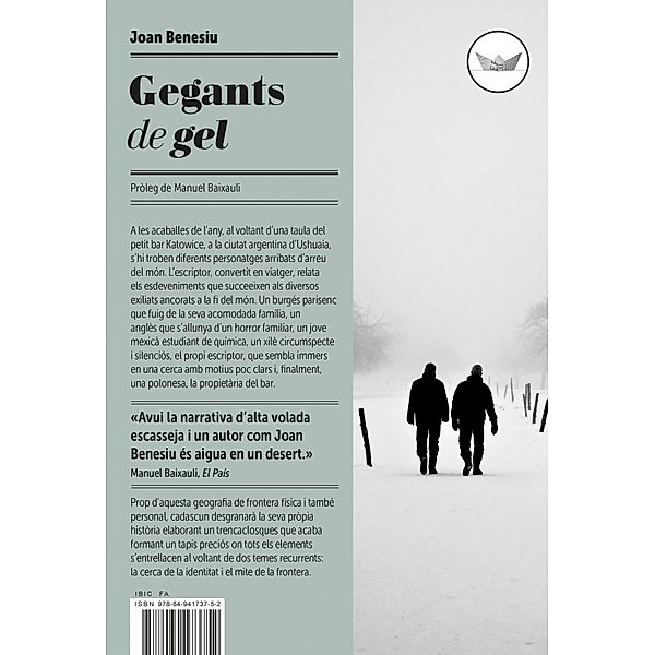 Gegants de gel / Escafandre Bd.7, Joan Benesiu