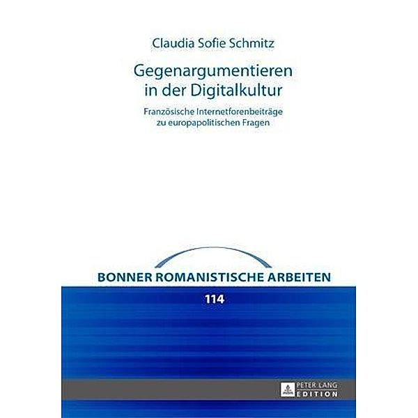 Gegenargumentieren in der Digitalkultur, Claudia Schmitz