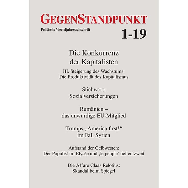 GegenStandpunkt 1-19