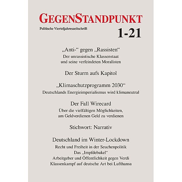 GegenStandpunkt 1-21