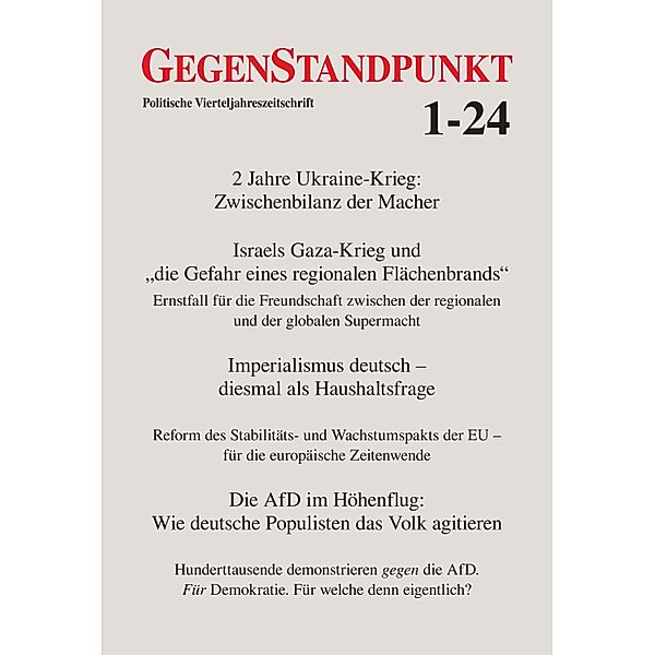 GegenStandpunkt 1-24