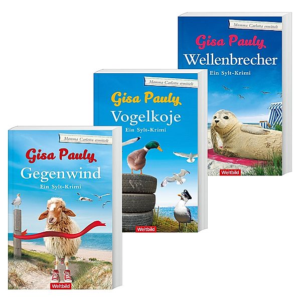 Gegenwind/Vogelkoje/Wellenbrecher/ Mamma Carlotta Bd. 10-12, Gisa Pauly