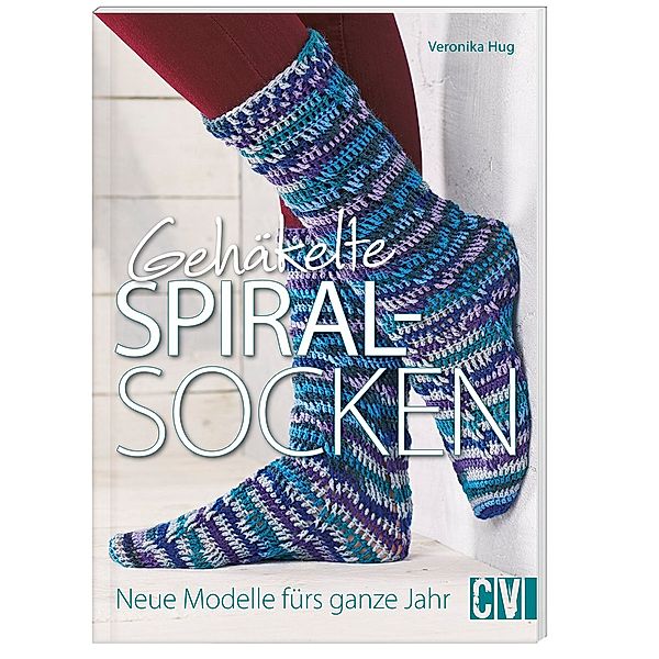 Gehäkelte Spiralsocken, Veronika Hug