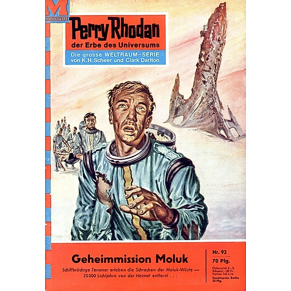 Geheimmission Moluk (Heftroman) / Perry Rhodan-Zyklus Atlan und Arkon Bd.92, William Voltz
