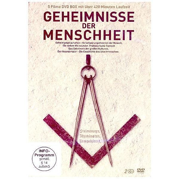 Geheimnisse der Menschheit,2 DVD