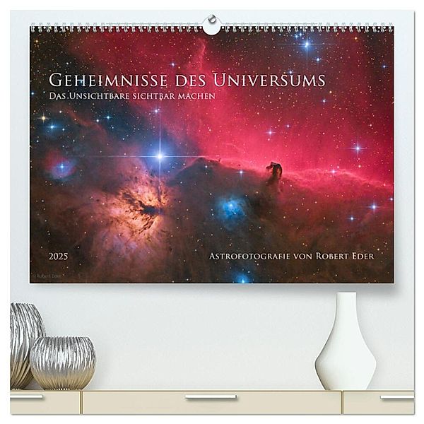 Geheimnisse des Universums (hochwertiger Premium Wandkalender 2025 DIN A2 quer), Kunstdruck in Hochglanz, Calvendo, Robert Eder