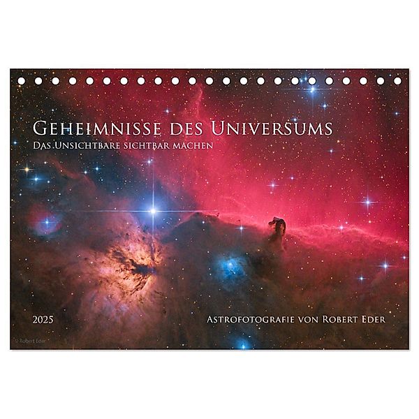 Geheimnisse des Universums (Tischkalender 2025 DIN A5 quer), CALVENDO Monatskalender, Calvendo, Robert Eder