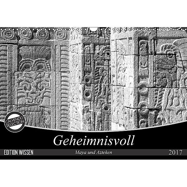 Geheimnisvoll - Maya und Azteken (Wandkalender 2017 DIN A3 quer), Flori0