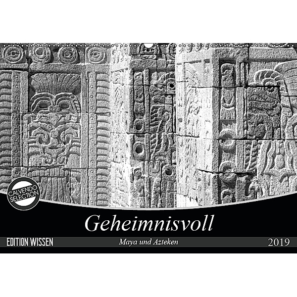 Geheimnisvoll - Maya und Azteken (Wandkalender 2019 DIN A2 quer), Flori0