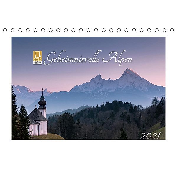 Geheimnisvolle Alpen (Tischkalender 2021 DIN A5 quer), Florian Westermann