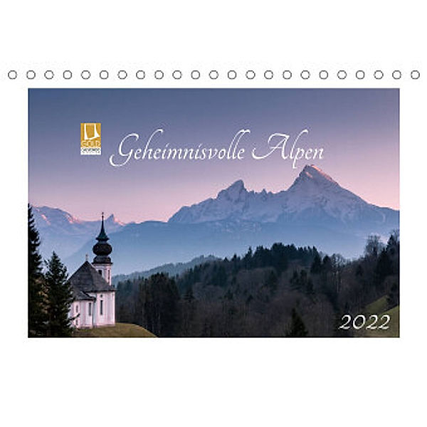 Geheimnisvolle Alpen (Tischkalender 2022 DIN A5 quer), Florian Westermann