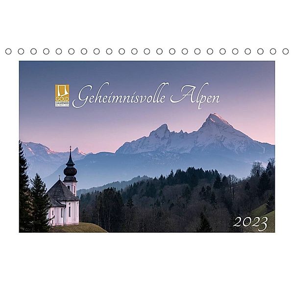 Geheimnisvolle Alpen (Tischkalender 2023 DIN A5 quer), Florian Westermann