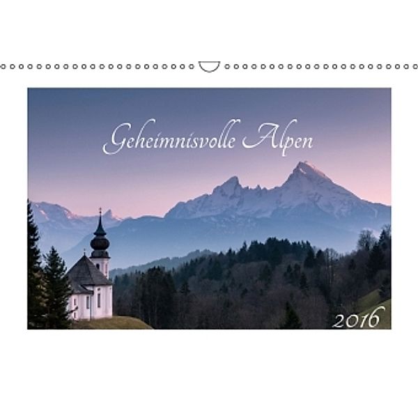 Geheimnisvolle Alpen (Wandkalender 2016 DIN A3 quer), Florian Westermann