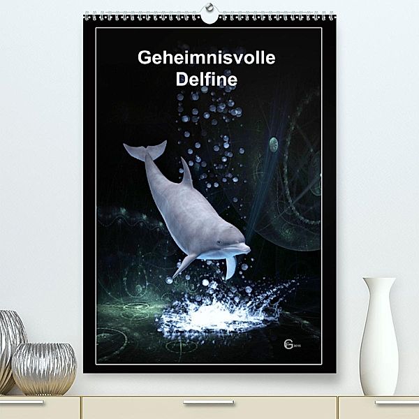 Geheimnisvolle Delfine (Premium-Kalender 2020 DIN A2 hoch), Gerhard Franz
