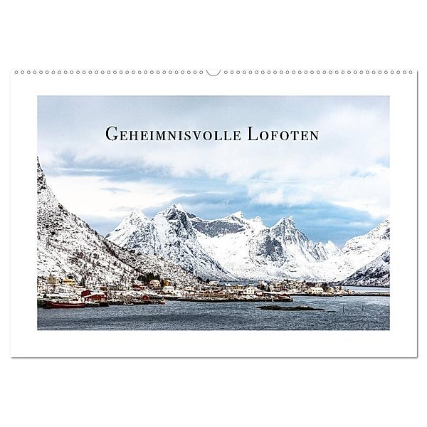 Geheimnisvolle Lofoten (Wandkalender 2024 DIN A2 quer), CALVENDO Monatskalender, Astrid Purkert