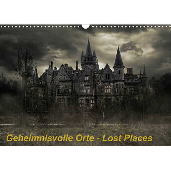Geheimnisvolle Orte - Lost Places (Wandkalender 2022 DIN A3 quer), Eleonore Swierczyna