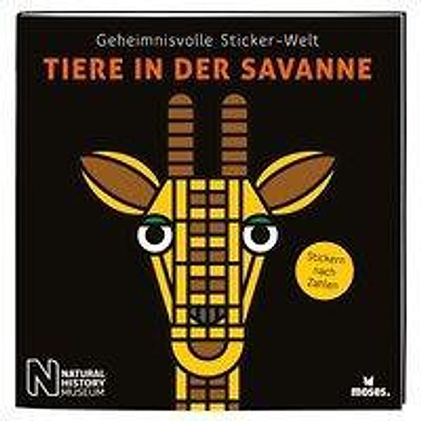 Geheimnisvolle Sticker-Welt: Tiere in der Savanne, Carola von Kessel