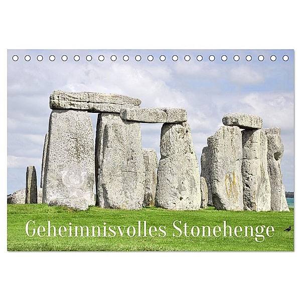Geheimnisvolles Stonehenge (Tischkalender 2024 DIN A5 quer), CALVENDO Monatskalender, Mary Gregoropoulos