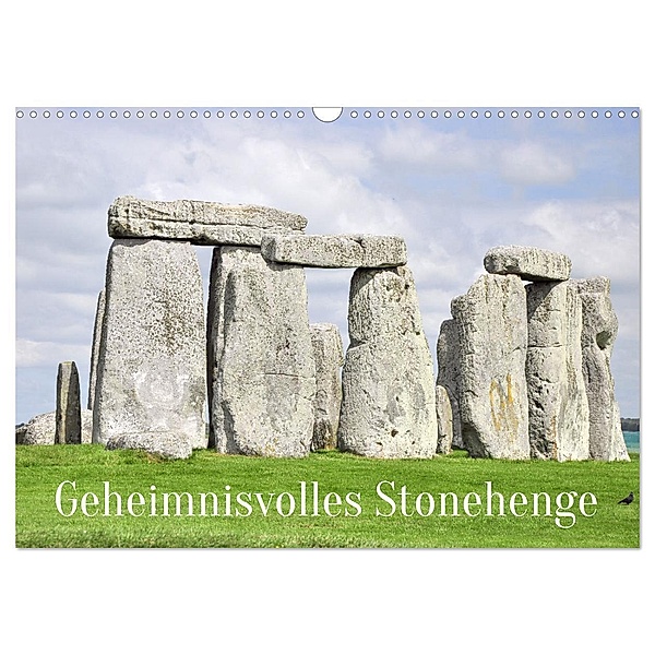 Geheimnisvolles Stonehenge (Wandkalender 2024 DIN A3 quer), CALVENDO Monatskalender, Mary Gregoropoulos