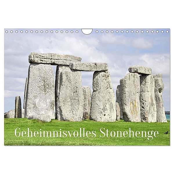 Geheimnisvolles Stonehenge (Wandkalender 2024 DIN A4 quer), CALVENDO Monatskalender, Mary Gregoropoulos