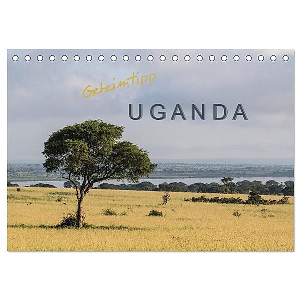 Geheimtipp Uganda (Tischkalender 2024 DIN A5 quer), CALVENDO Monatskalender, Roswitha Irmer