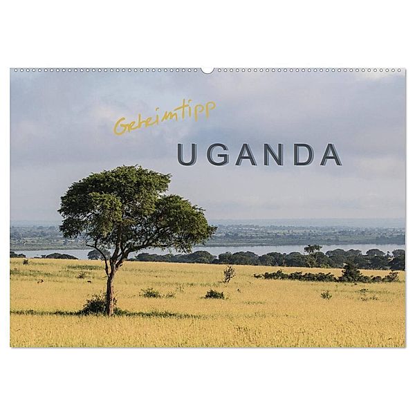 Geheimtipp Uganda (Wandkalender 2024 DIN A2 quer), CALVENDO Monatskalender, Roswitha Irmer