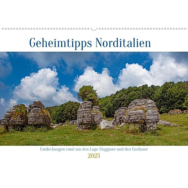 Geheimtipps Norditalien (Wandkalender 2023 DIN A2 quer), Ursula Di Chito