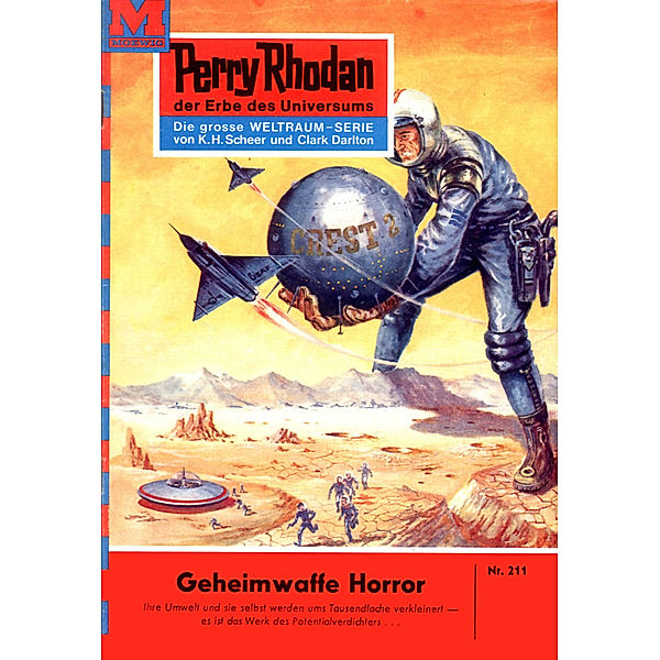 Geheimwaffe Horror (Heftroman) / Perry Rhodan-Zyklus Die Meister der Insel Bd.211, K. H. Scheer
