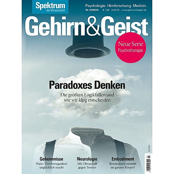 Gehirn&Geist 7/2018 Paradoxes Denken / Gehirn&Geist